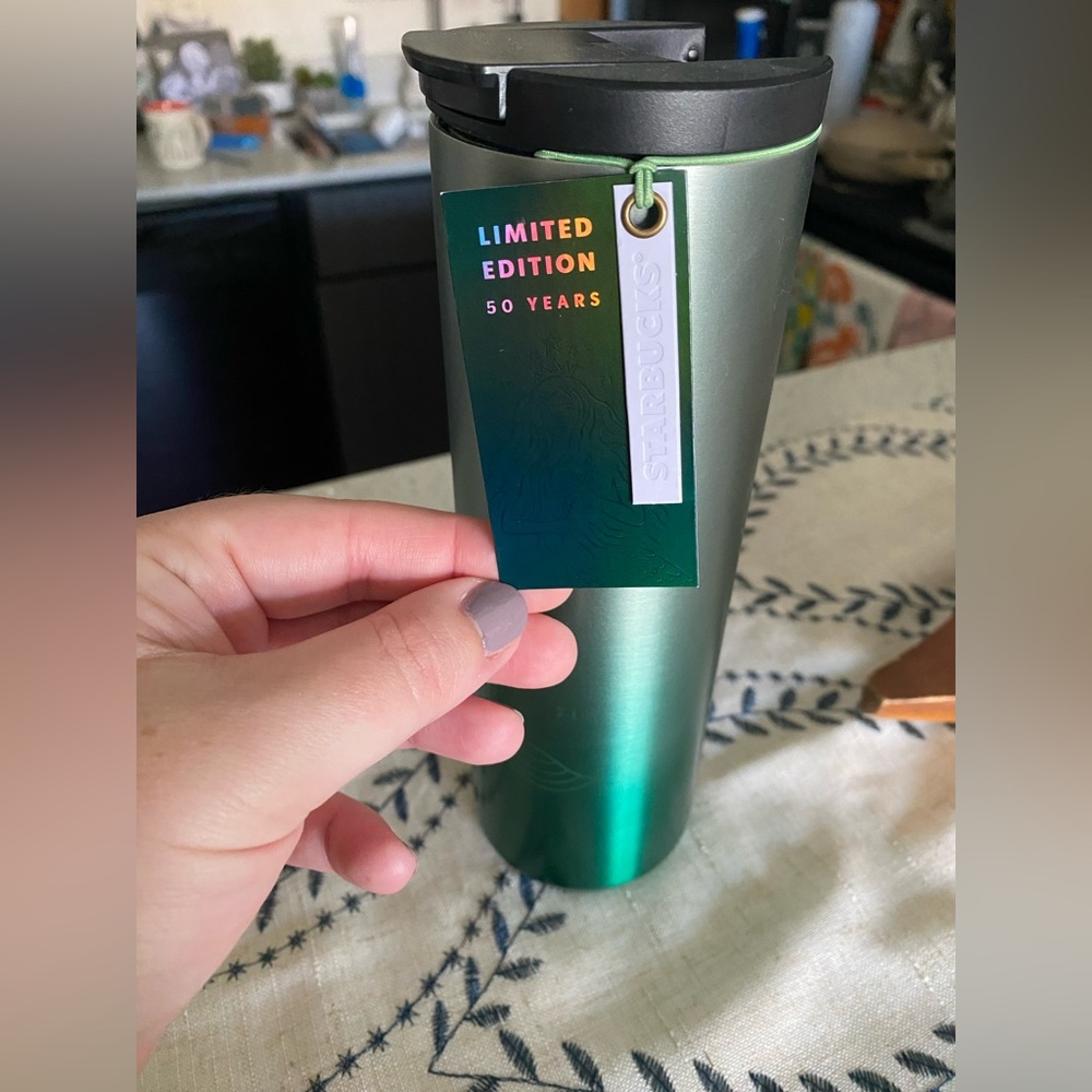Limited Edition Starbucks 50th Anniversary Vacuum Sealed Tumbler